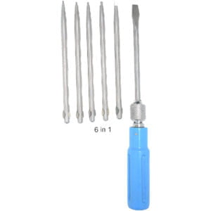 Screw Driver 6 In 1